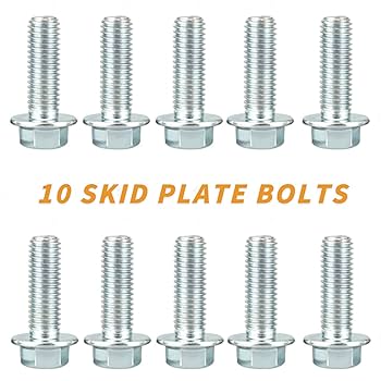 USA ダンロッププレート Amazon.com: GSTP 20 Piece Set UTV Skid Plate Washer and Bolt