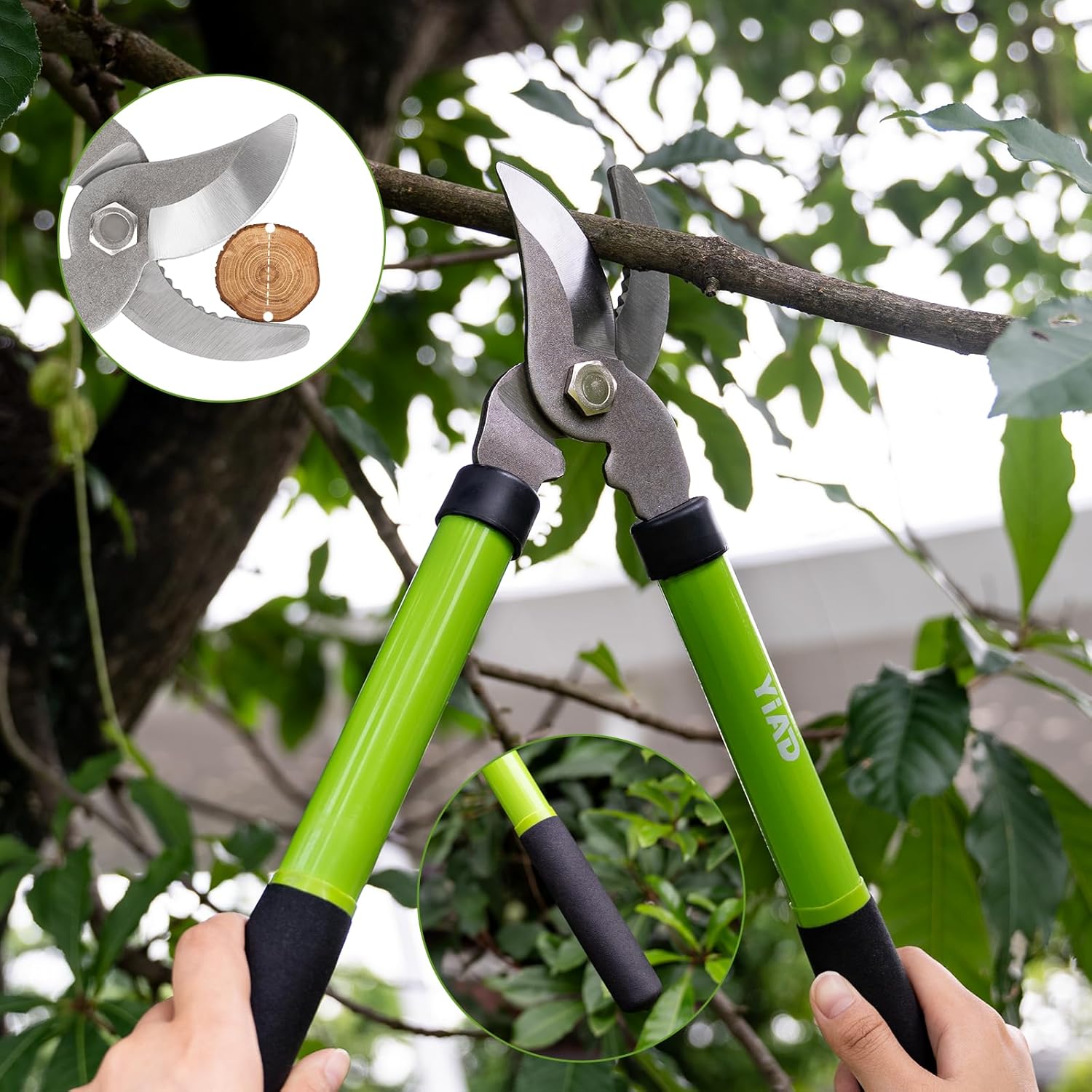 Pruning Shears for Gardening, Heavy Duty Garden Shears Branch Cutter Tree Branch Cutter Loppers for Gardening Multi Purpose Garden Pruners for Women Yard Work, Flower Arranging Plant Care