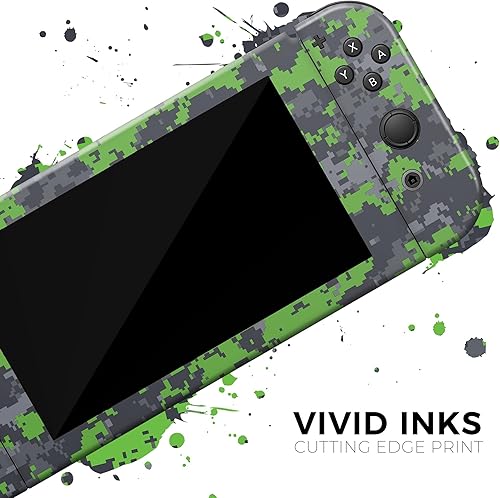 Miniatura 6 de Design Skinz - Compatible con Nintendo Switch Console Bundle - Calcomanía protectora de vinilo extraíble resistente a los arañazos - Camuflaje