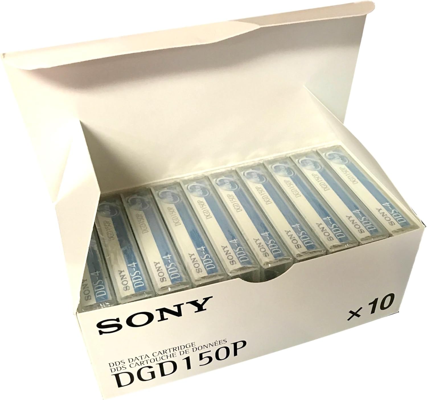 Sony 10-Pack Dds4 20/40GB 150m 4mm Data Cart