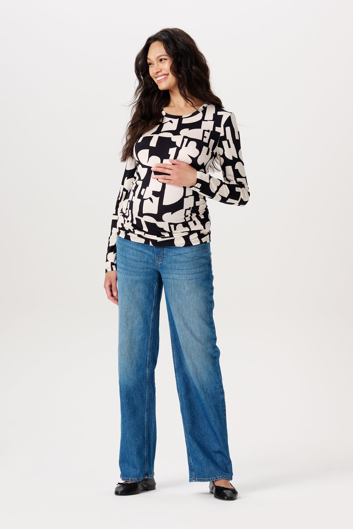 Koszulka Kobiety Eura Top Long Sleeve All Over Print