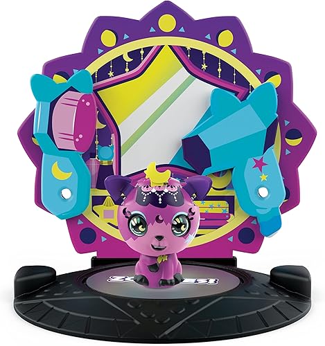 Miniatura 5 de Zoobles, Kosmic Kitty - Figura coleccionable transformable y accesorio Happitat, juguetes para niños de 5 años en adelante
