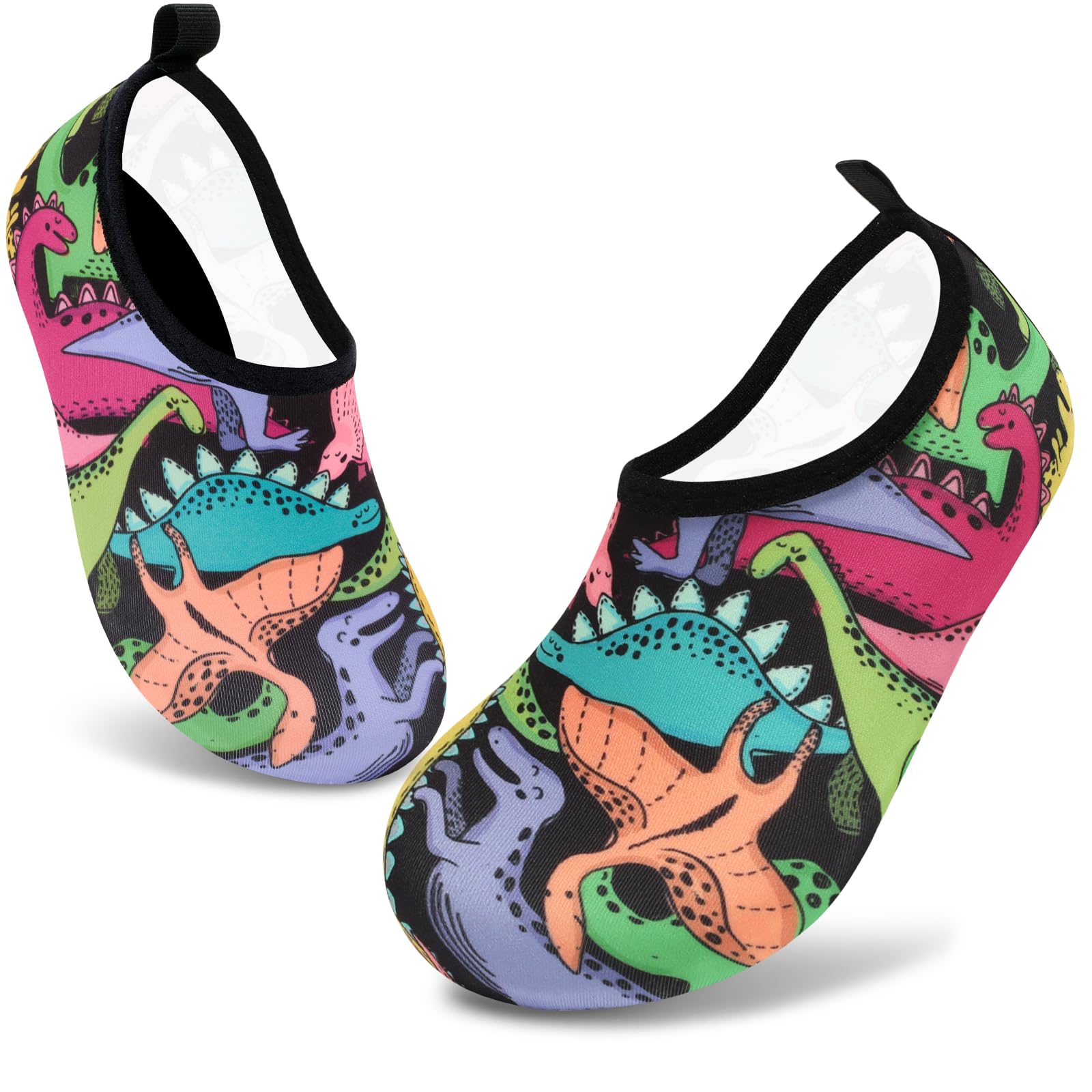 VIFUUR Kids Water Shoes Boys Girls Quick Dry Aqua Socks for Beach