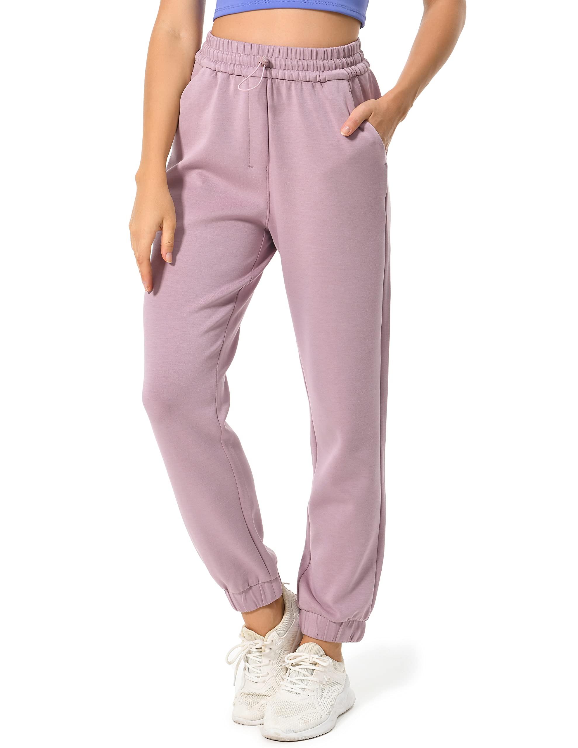 ColorfulkoalaWomen's High Waisted Ultra Soft Modal Joggers Running Sweatpants Casual Lounge Pants with Pockets