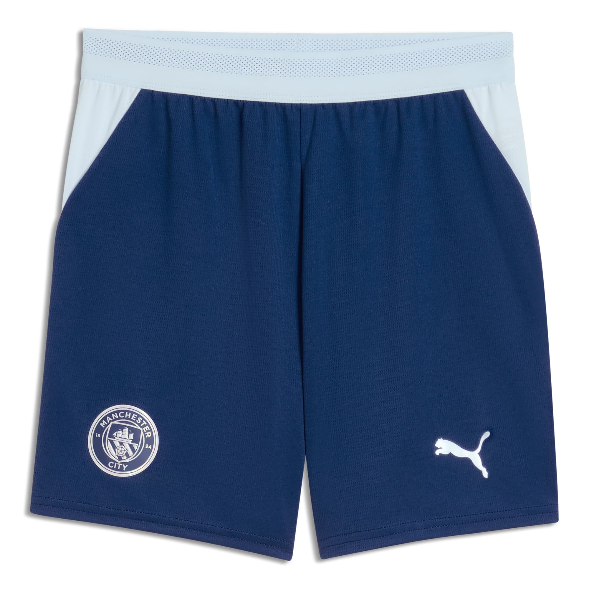 PUMA Youth Manchester City 26/27 Shorts - Blue 5-6Y