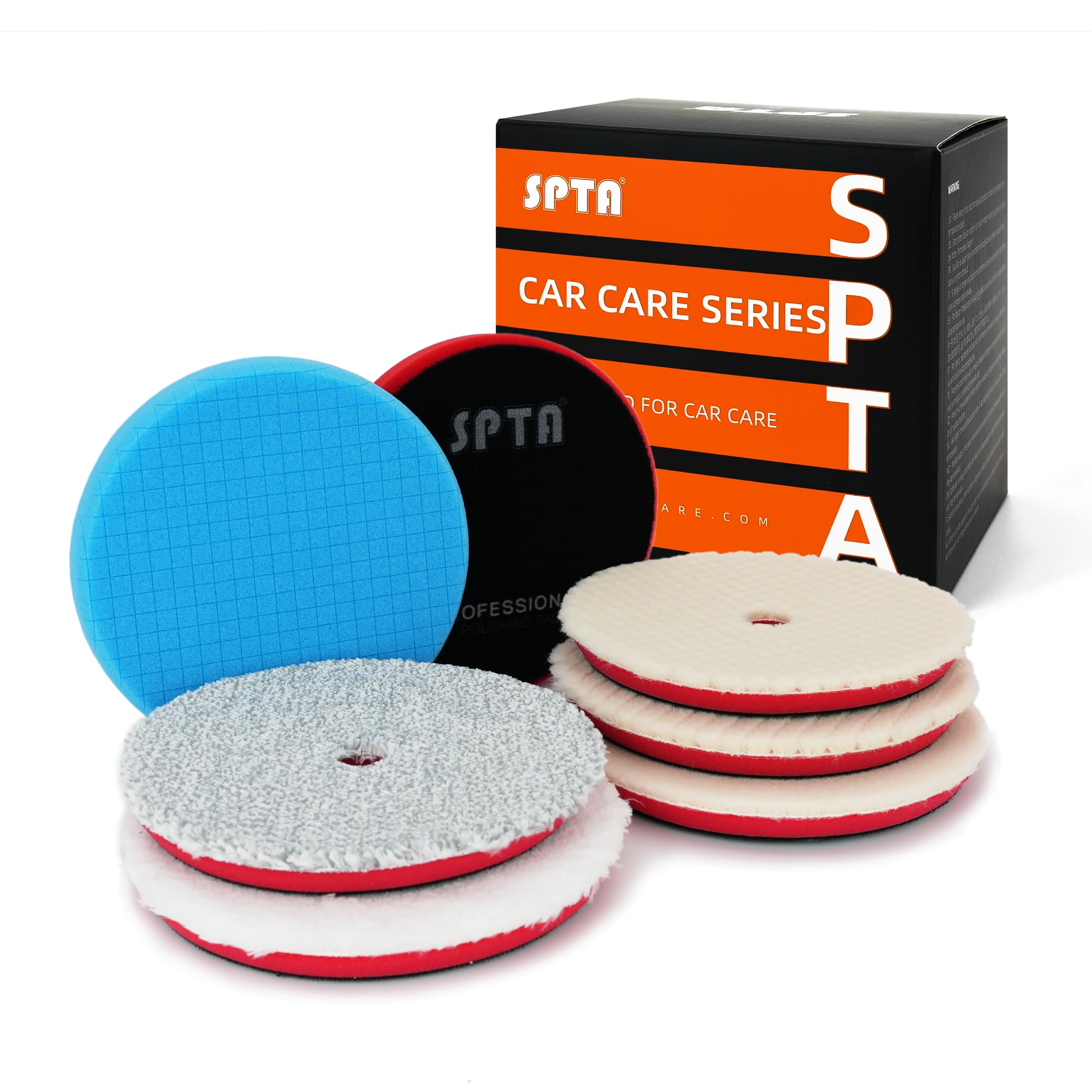 SPTA 6 Inch Face Foam and Wool Mix