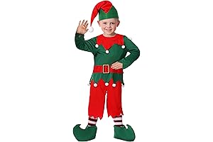Toddler Santa's Helper Costume: The Perfect Holiday Elf Outfit