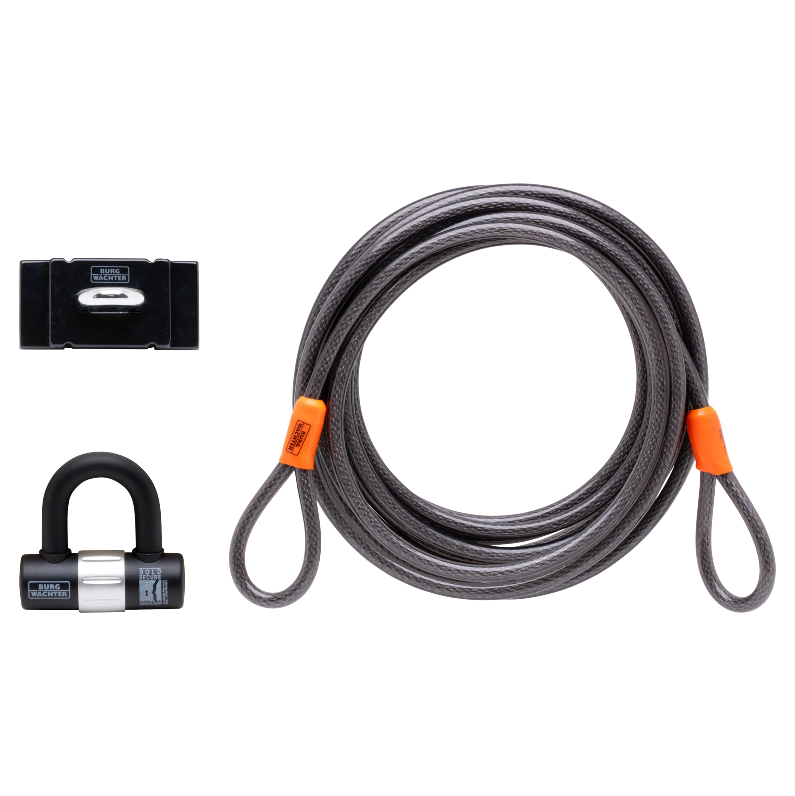 Burg-Wächter 9m Patio Security Kit, Black