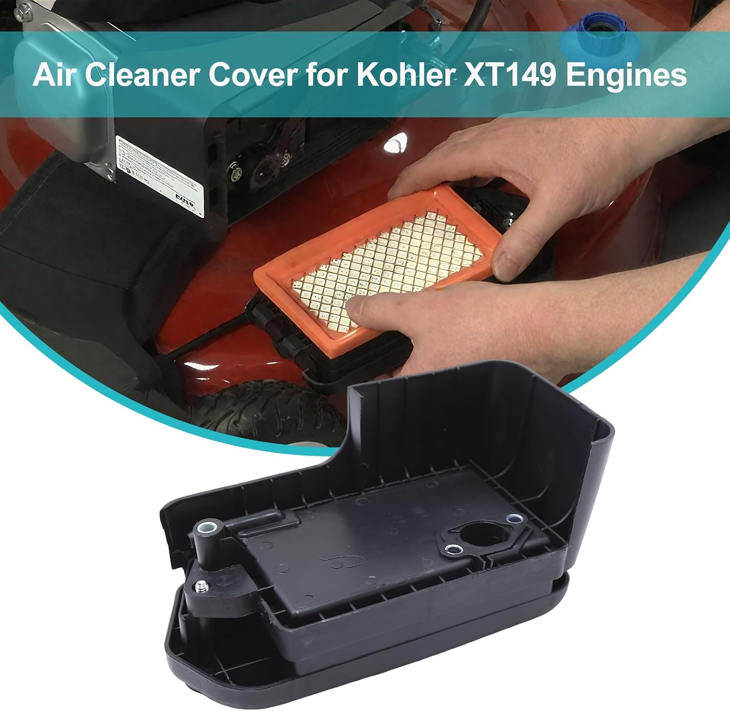 14 096 110-S Air Cleaner Cover for Kohler XT149 XT173 XT650 XT675 XT775 XT800 Engines
