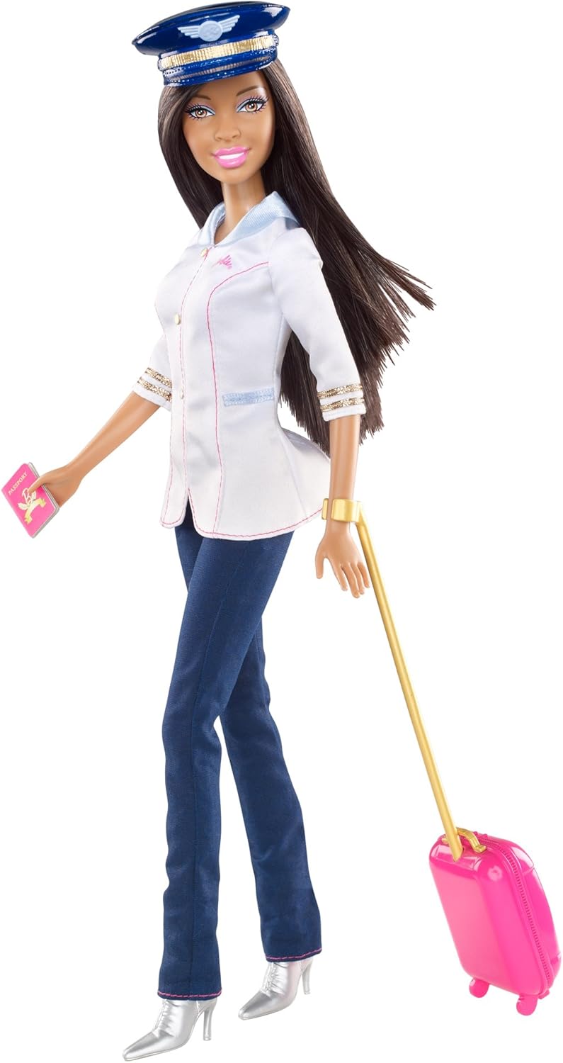 Barbie I Can Be... Pilot AfricanAmerican Doll, Dolls Amazon Canada