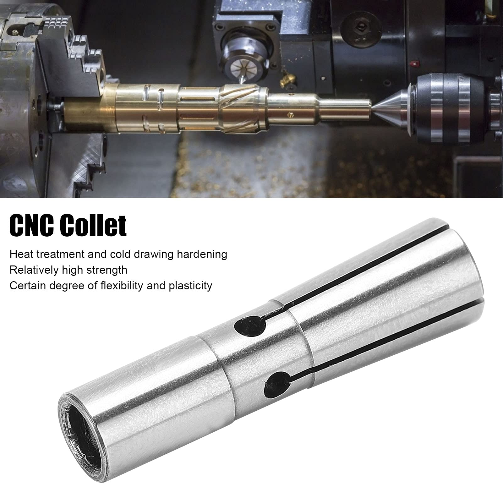 Mandrin Pince à Ressort ER-40 Diamètre 25 Mm - Acier 40Cr Pour CNC Gravure
