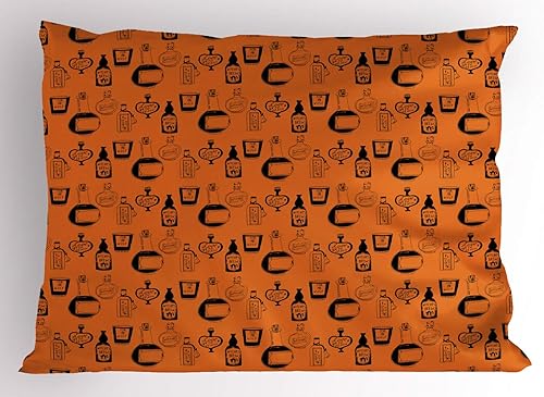 Miniatura 9 de Ambesonne Funda de almohada de Papá Noel, motociclista de Papá Noel, montar en motocicleta, arte pop, estilo retro, efecto de medio tono, funda