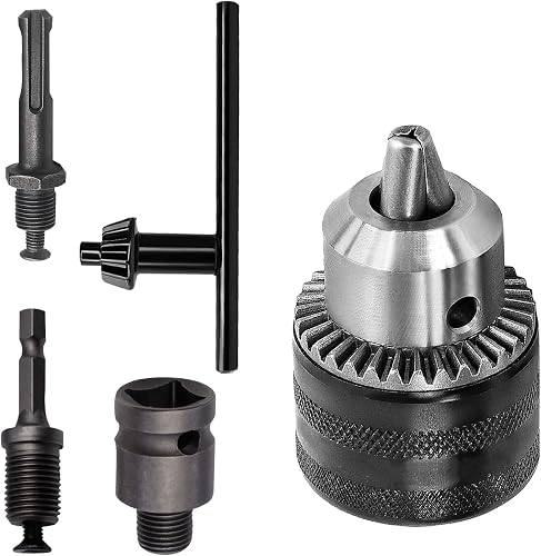 Perceuse,1,5-13mm Adaptateur avec Mandrin Mandrin