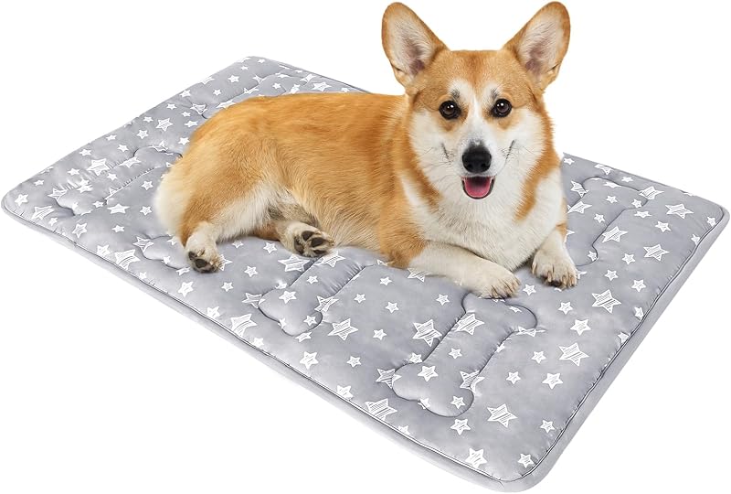 Tapete para Cama e Caixa de Transporte para Cães com Estampa de Estrelas Moonsea – 76,2 x 48,26 cm