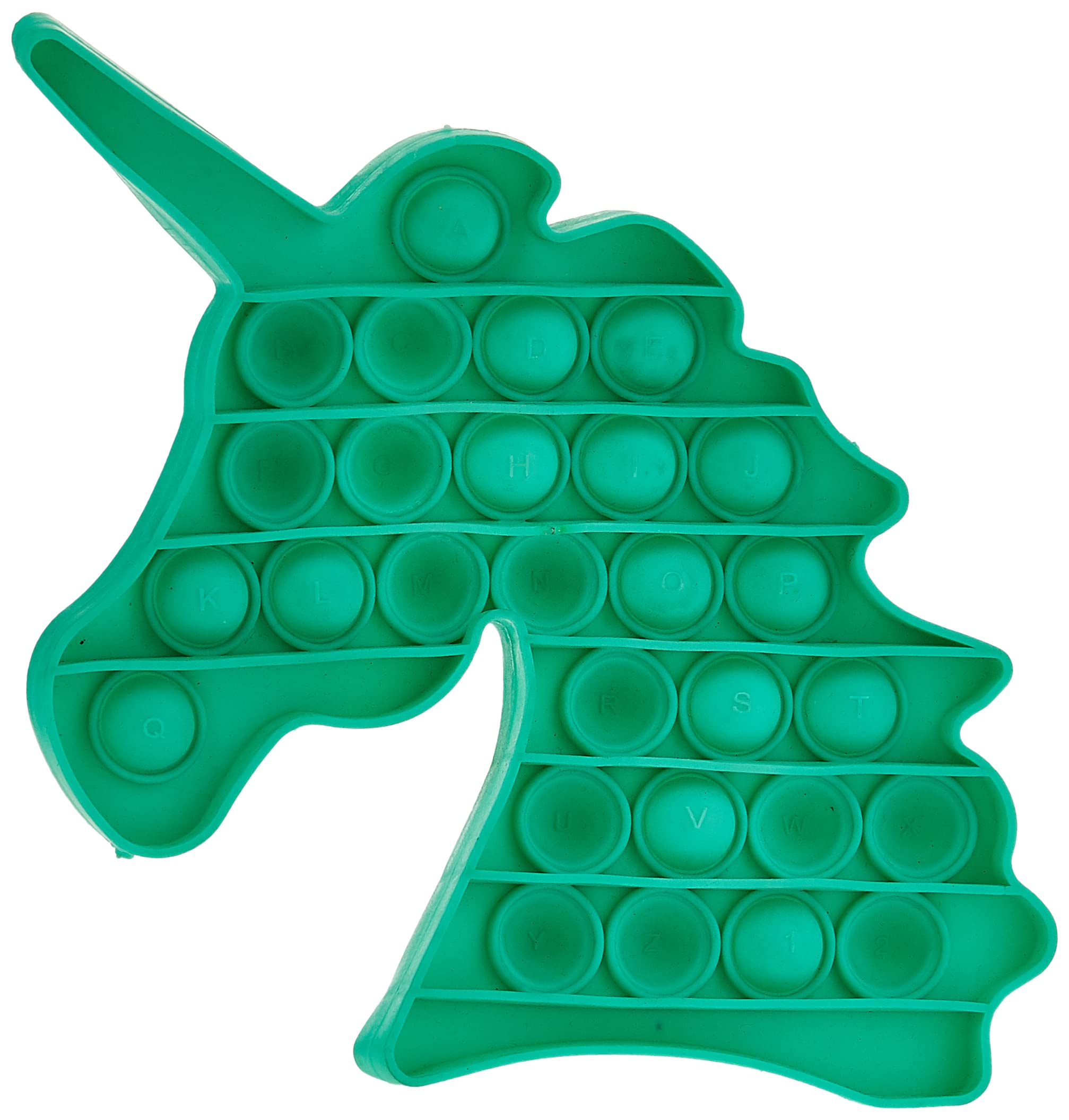 Fidget Popper Unicorn Shape Push Pop Bubble Toy