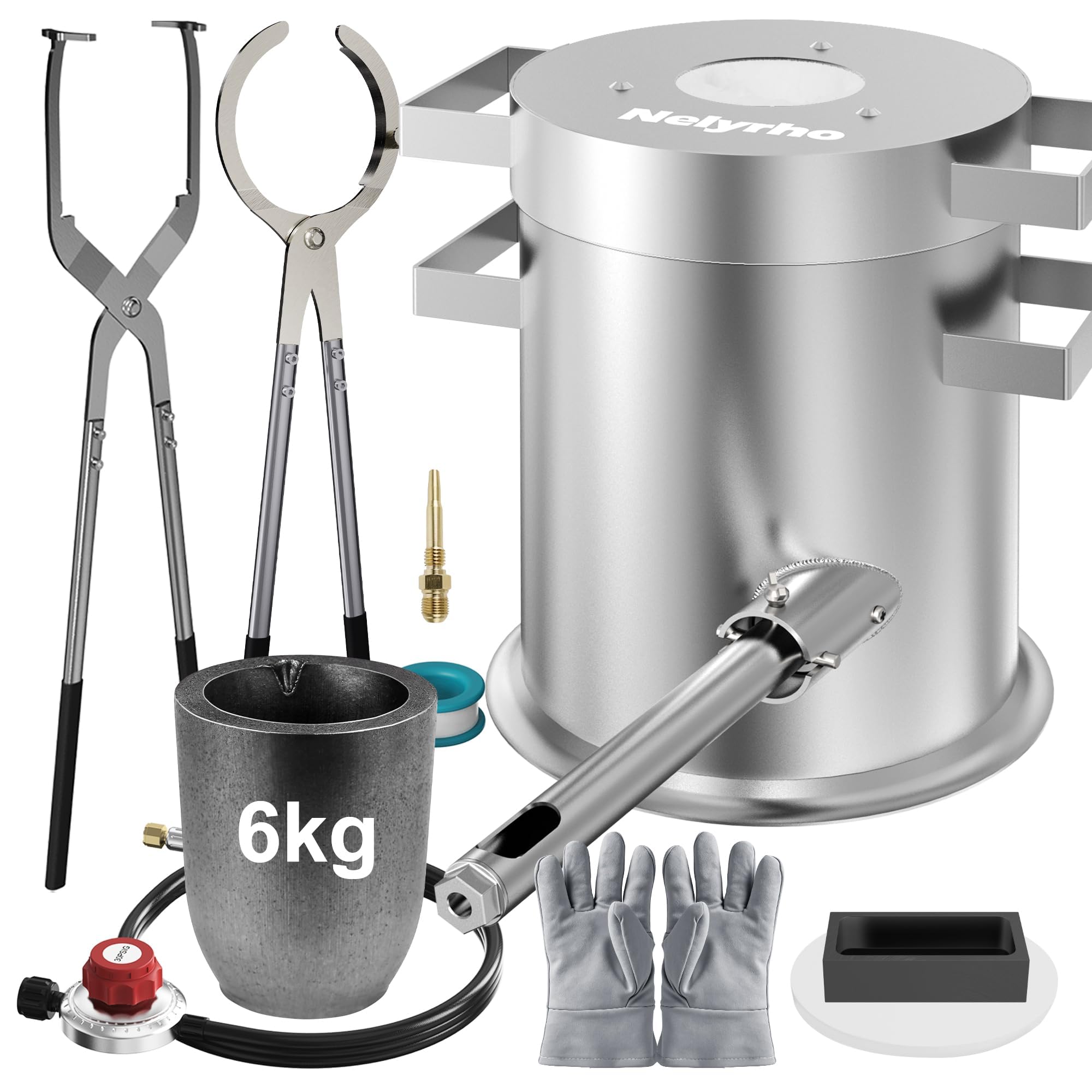 melt the lady 2点セット Amazon.com: Nelyrho 6KG Propane Melting Furnace Kit – Metal