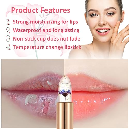 Miniatura 100 de 3 lápices labiales de aloe vera, bálsamo labial hidratante de larga duración, barra de labios nutritiva, lápiz labial, bálsamo labial, cambio