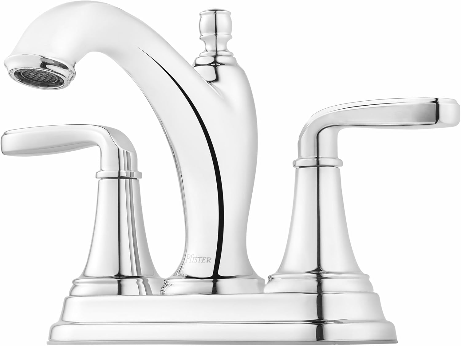 Pfister Northcott Bathroom Sink Faucet, 4-Inch Centerset, 2-Handle, 3-Hole, Polished Chrome Finish, LG48MG0C