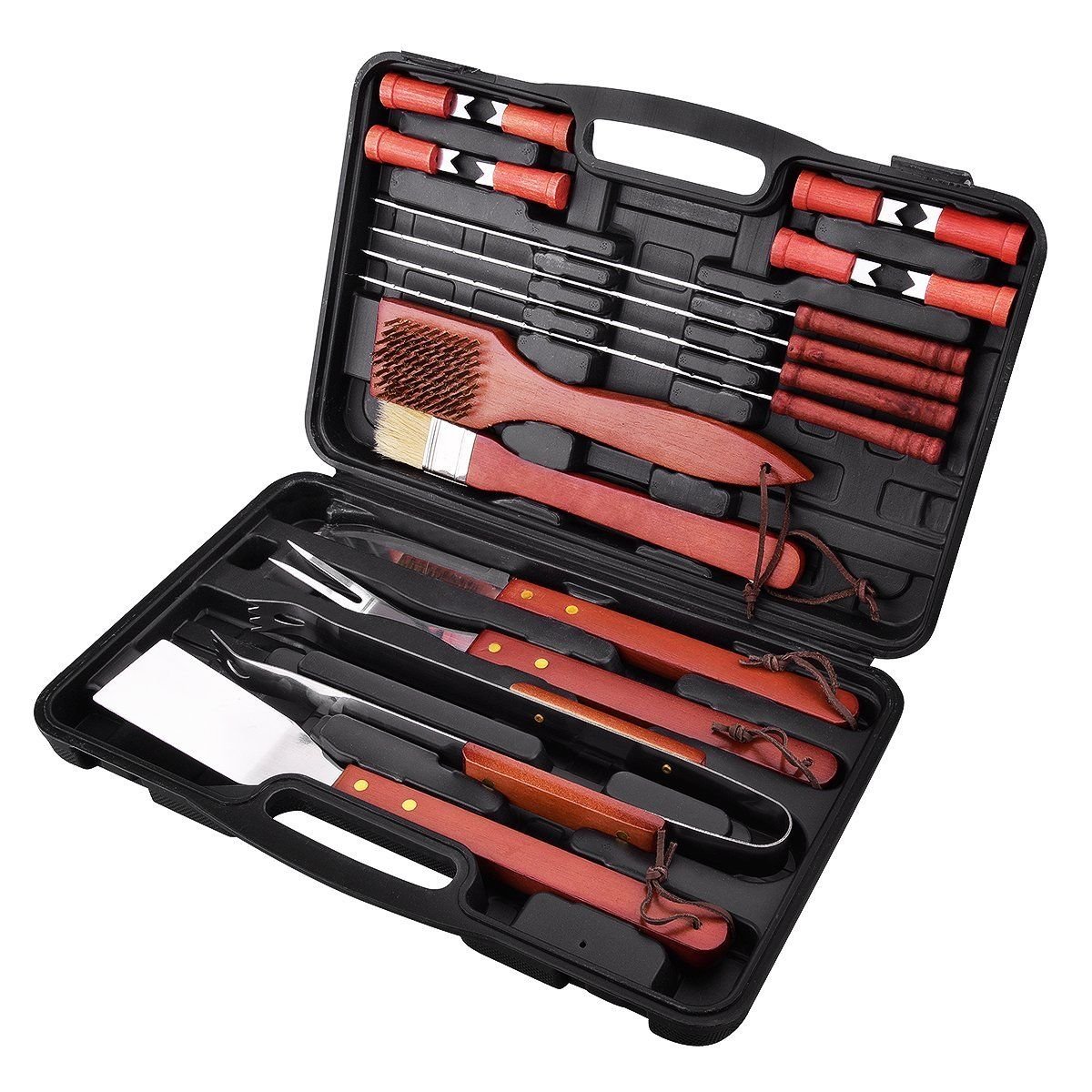 Set da tavola, in acciaio INOX barbecue all' aperto barbecue strumenti utensili da cucina veloce e facile da usare per feste