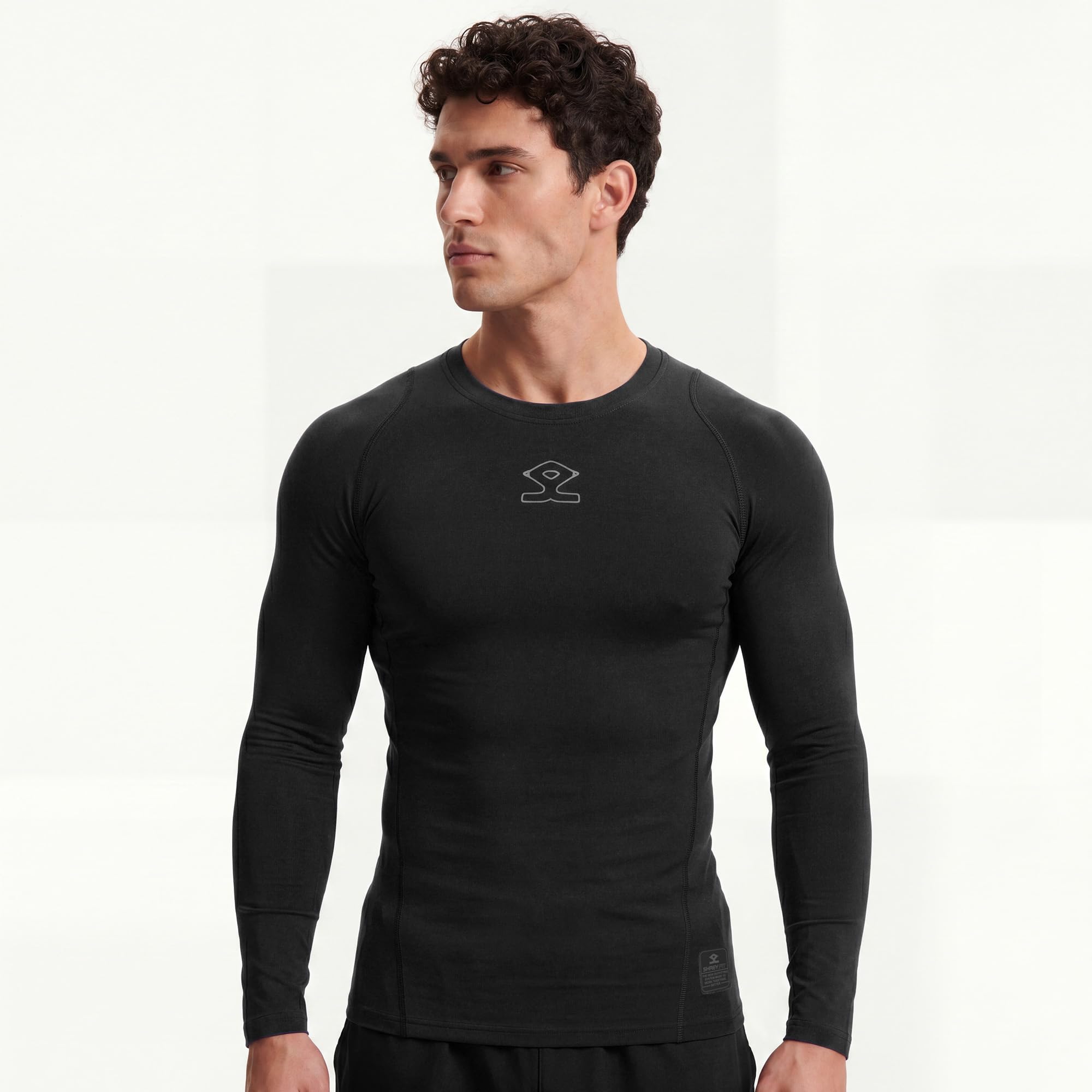 Intense Compression L/S Top Compression Top Full Sleeve Tights T-Shirt for Sports-image-38