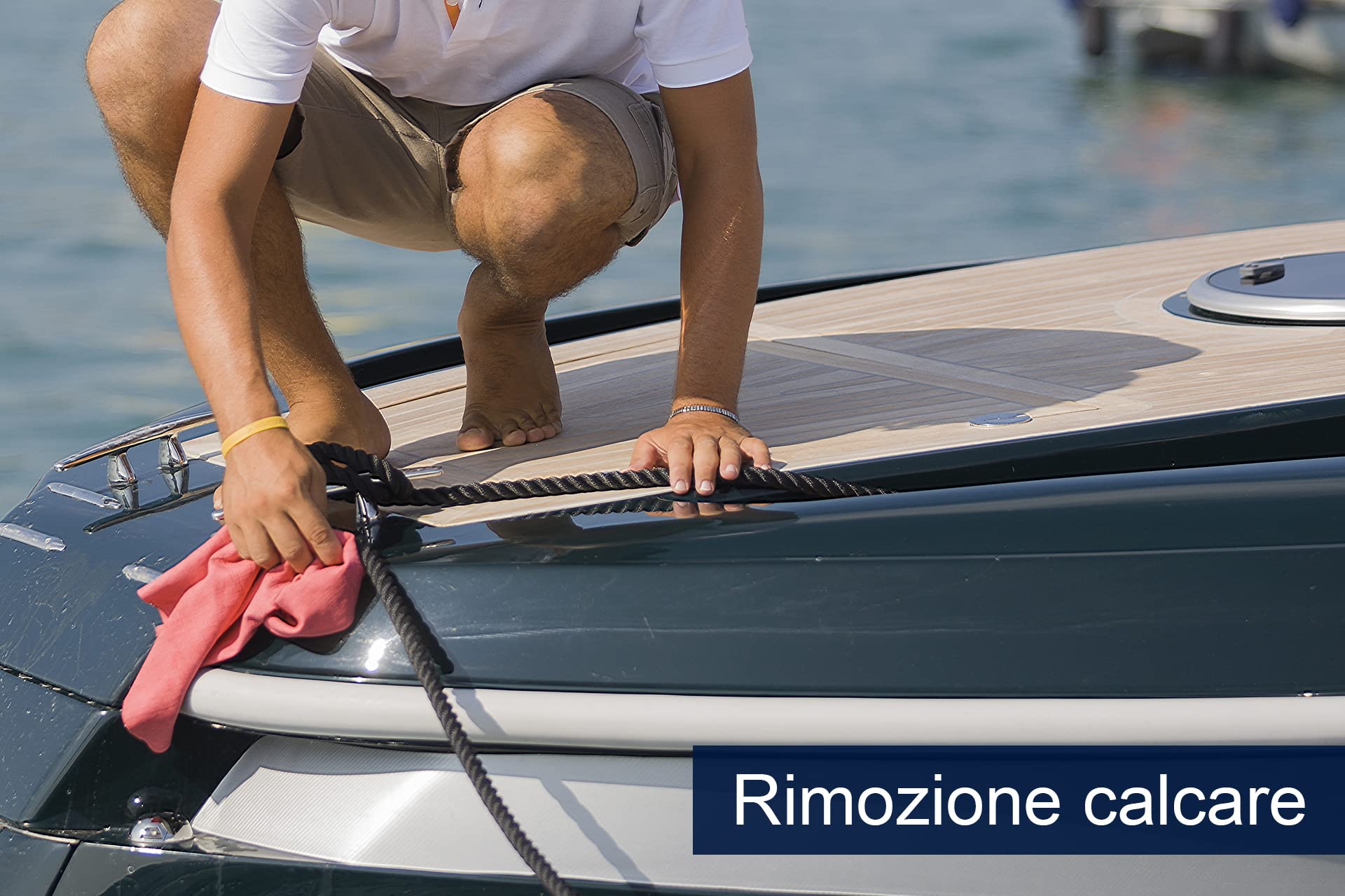 Pip Detergente per Barche Eco Boat, Super Sgrassatore Alcalino, Sgrassante Nautico, Completa Cura e Manutenzione della Imbarcazione, Professionale, Concentrato, TK Un LT.5 = kg 5