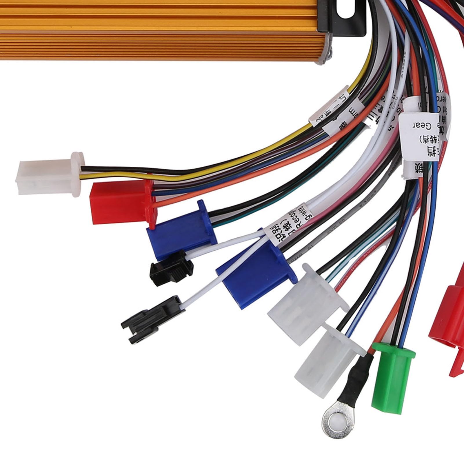 Contrôleur de Moteur électrique,48V/60V/64V/72V Contrôleur de Moteur Sans Balais pour Scooter électrique E-Bike, Faible Bruit de Fonctionnement du Moteur, Forte Capacité de Montée