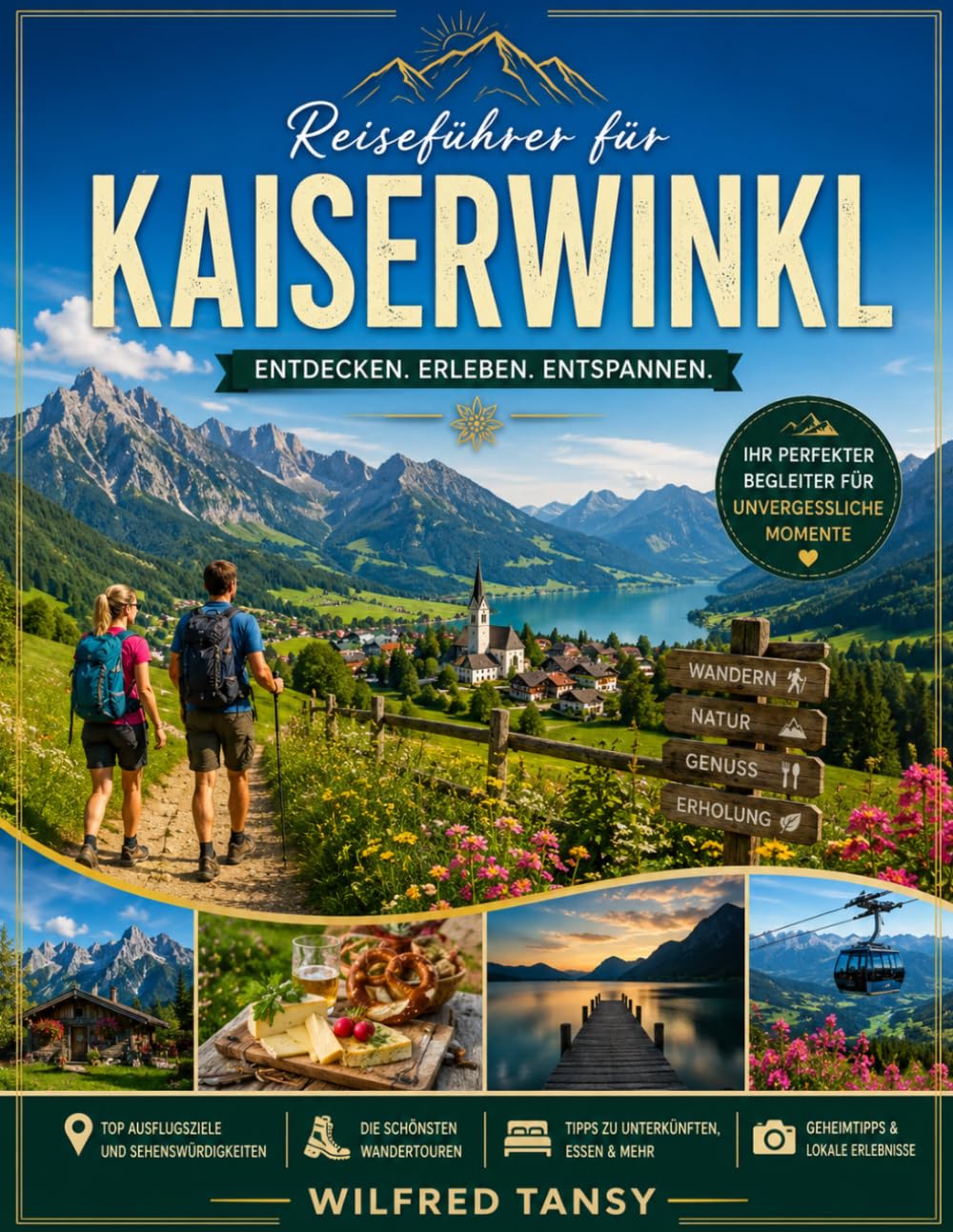 KAISERWINKL REISEFÜHRER 2026: Ihr umfassender Reiseführer zu malerischen Wanderwegen, alpinen Abenteuern, kristallklaren Seen, charmanten Dörfern, ... unvergesslichen Erlebnissen im Herzen Tirols.