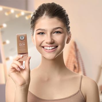Profusion Cosmetics Lightweight Liquid Foundation for a Flawless and Elegant Radiance, Breathable Makeup for Improves Uneven Skin Tone, Cruelty-Free - Medium 3