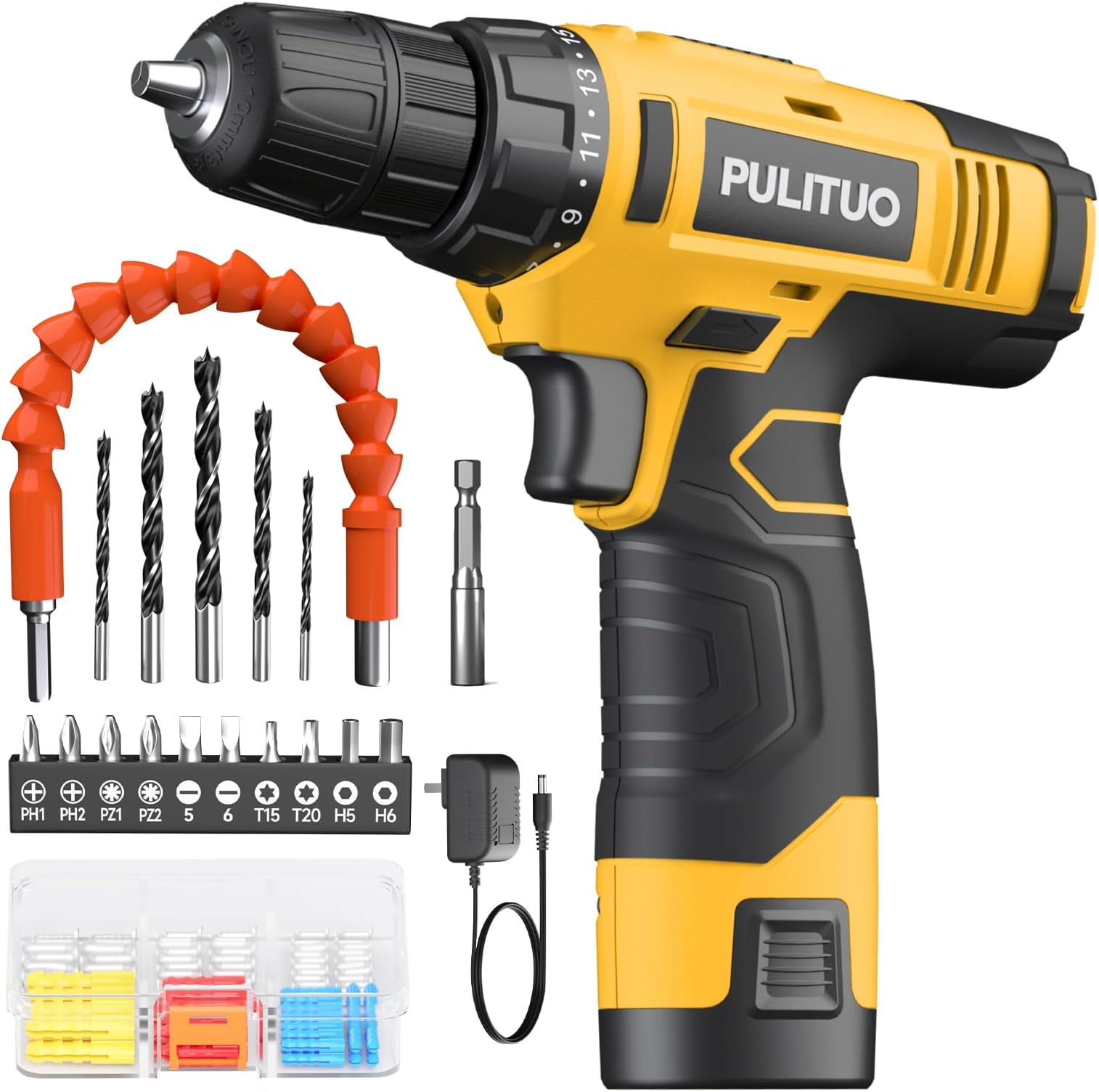 12V Cordless 3/8 in. Drill/Driver Kit with Lithium Battery