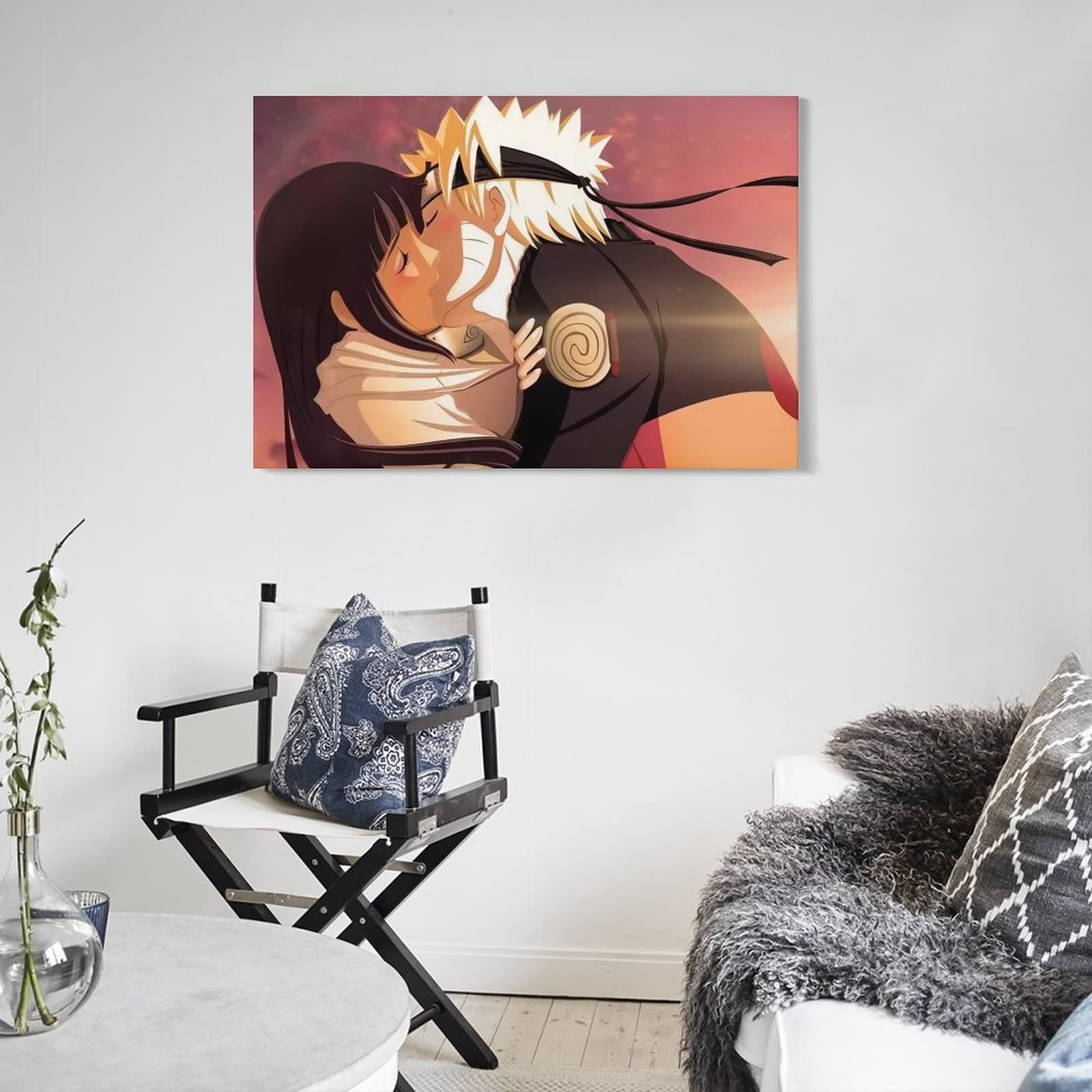 Amazon.co.jp: アニメ NARUTO -ナルト- 日向ヒナタ キャンバス アート
