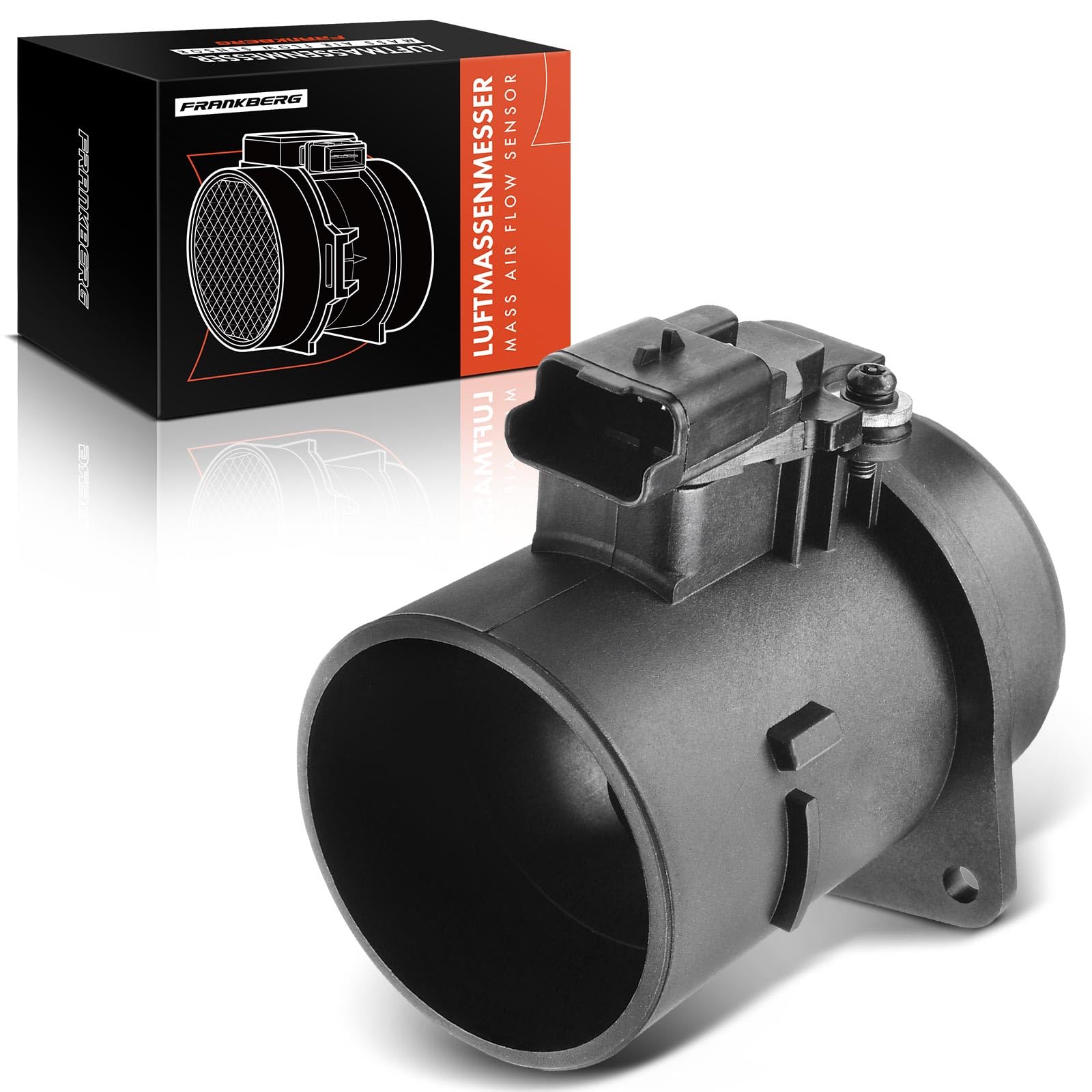 Frankberg Sensore aria di aspirazione 4-Poli Compatibile con Berlingo Multispace B9 2008 I CU 208 I CA CC Partner Furgone/MPV C3 II SC Replace# 9683282980