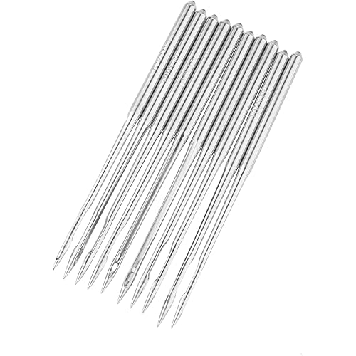 10Pcs DB*1 Industrial Sewing Machine Needles for JUKI DDL-555 Singer Brother,Size:14/90