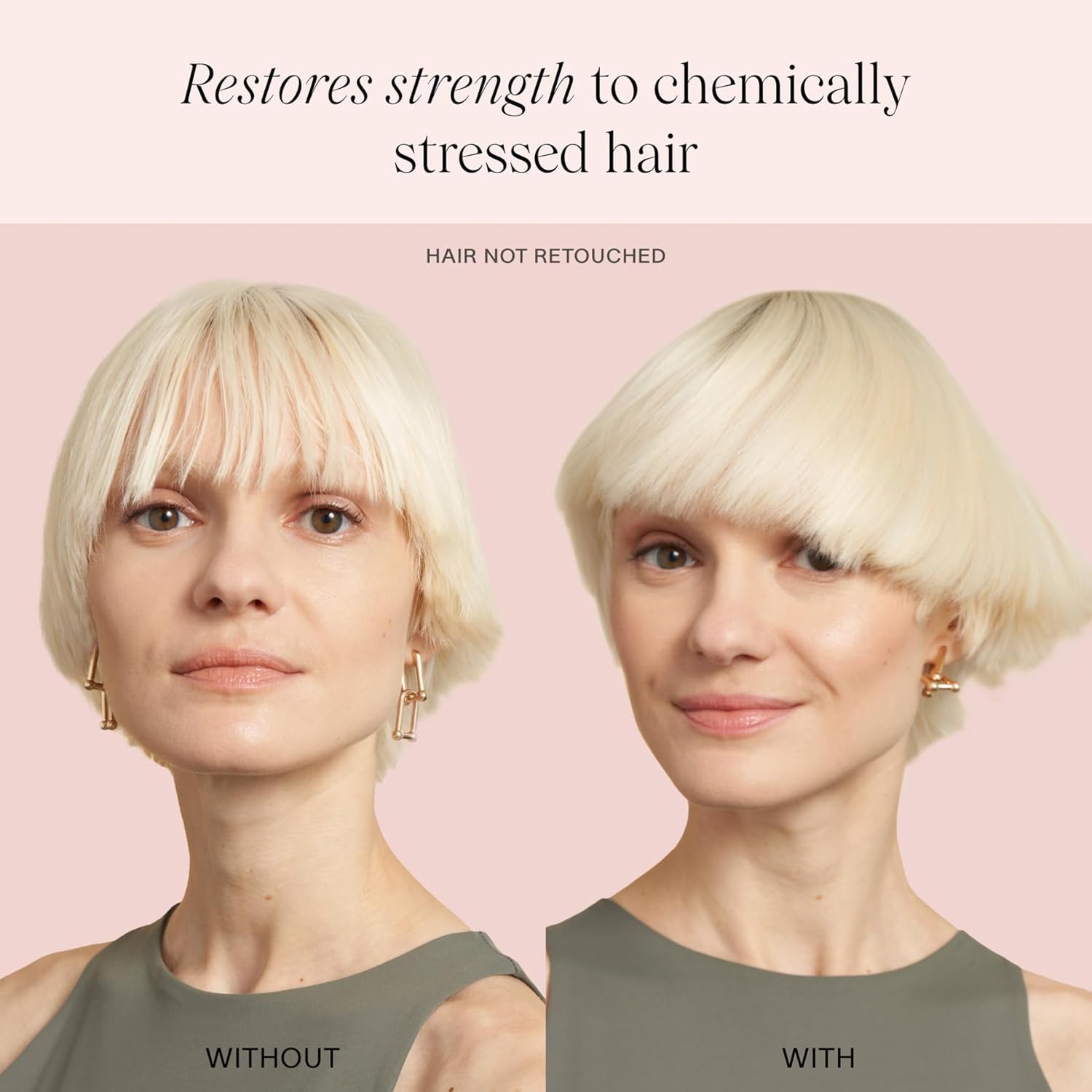 JVN Revive Repairing Shampoo and Conditioner Set, 20 Fl Oz, Strengthen & Repair Damaged, Color Treated, or Fragile Hair, Hair Care for Women and Men, Silicone and Sulfate Free Shampoo and Conditioner