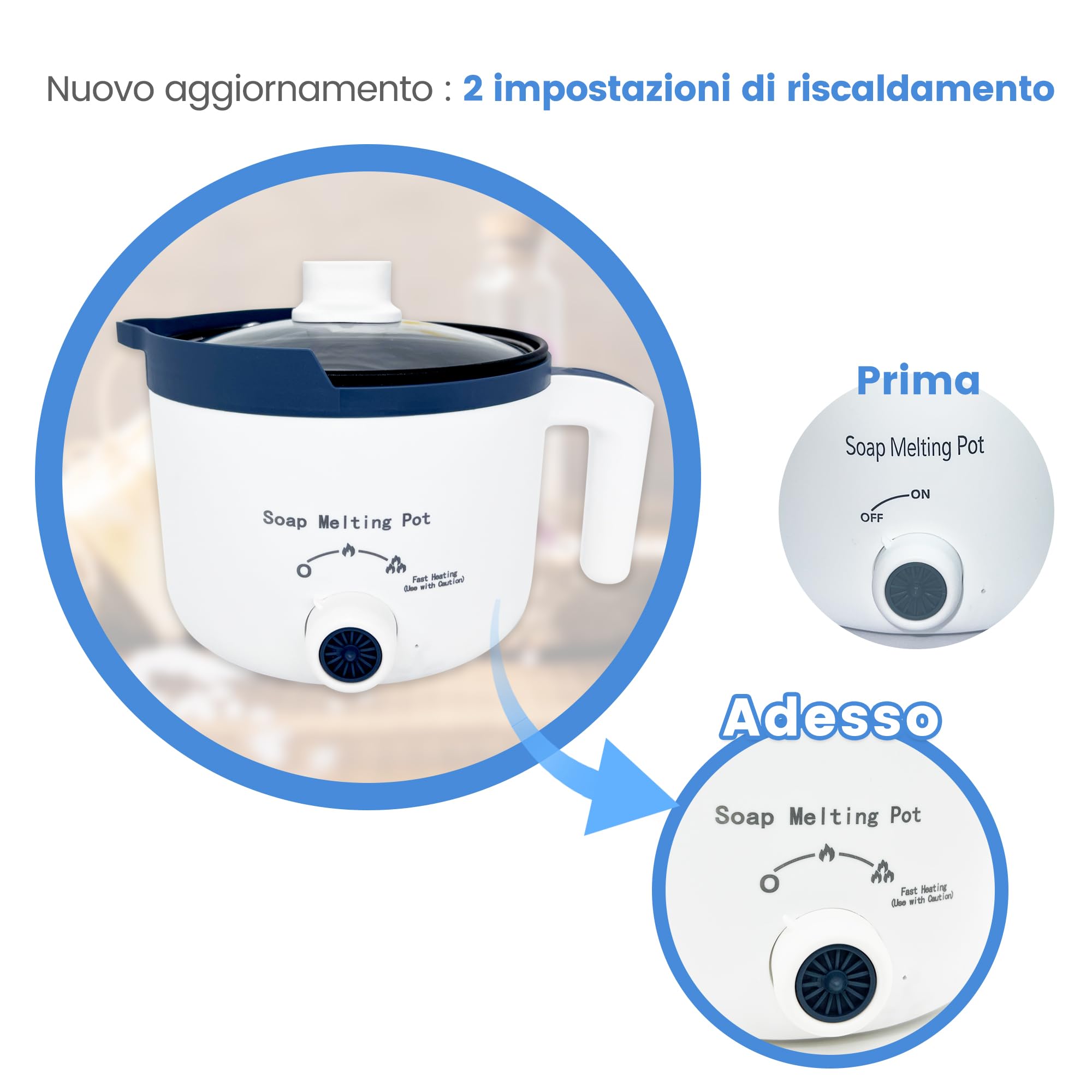 Fungitore Di Sapone Per La Produzione Di Sapone, Fai Da Te Per Sapone Fai Da Te, Set Per Adulti E Bambini (solo Fusore Di Sapone)