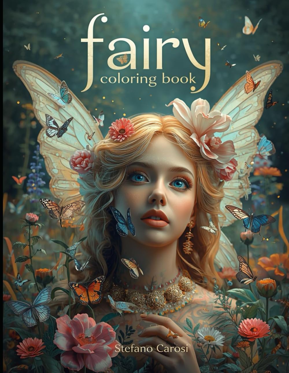 coloring book Fairy: 40 + relaxing and cozy fall Coloring Book Fairy for adult and kids.