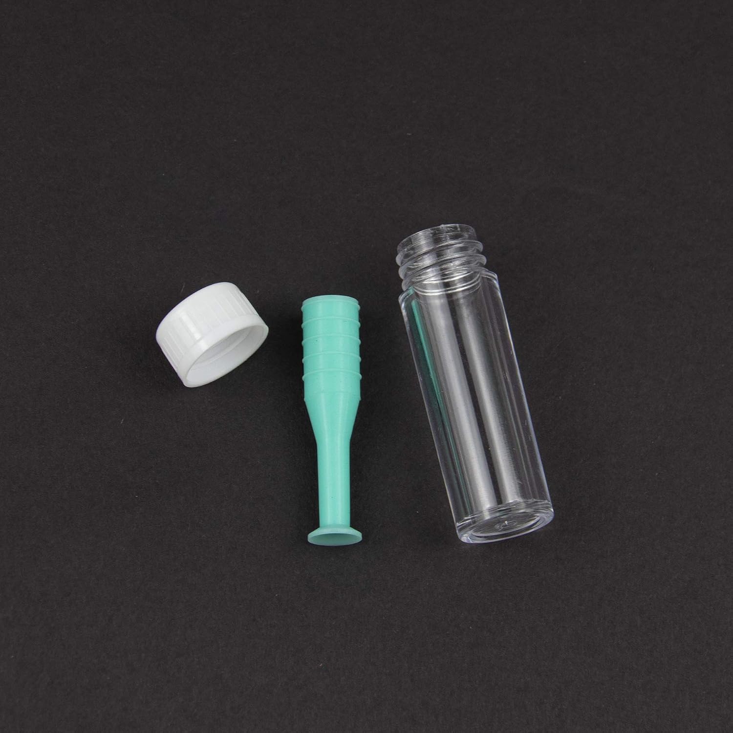 AUEAR, Pack of 10 Soft Silicone Contact Scleral Lens Insertion Tool Plunger for Hard Lenses Green Color