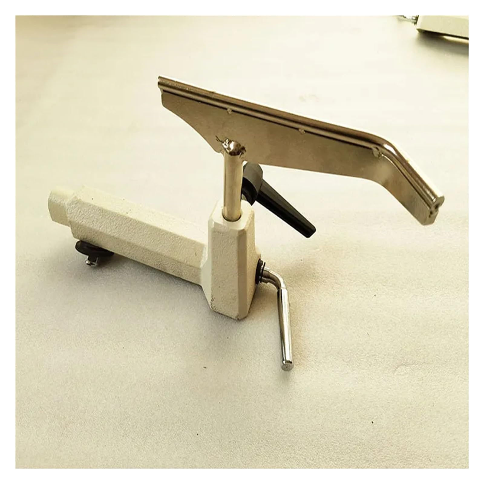 Poggiautensile per tornio per Legno, 208mm Woodworking DIY Lathe Wood Turning Steel Tool Holder Column Length 123mm, Utensili per Tornitura del Legno E Accessori (Size : Column Diameter 25mm)