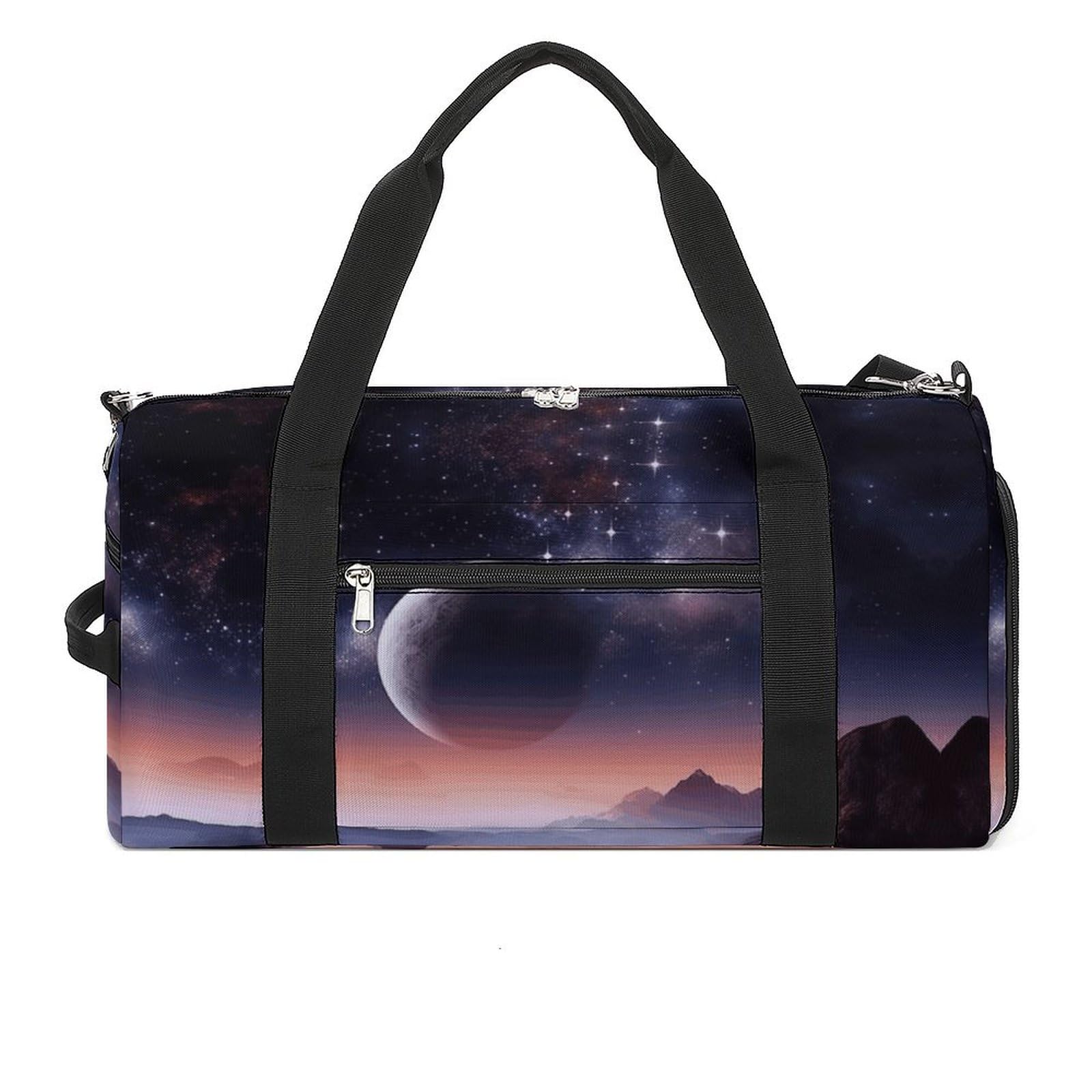 Turnbeutel Galaxy Nature Planet Turnbeutel für Damen Herren Rucksack Turnbeutel mit Schuhfach Wiederverwendbar Turnbeutel Mini Turnbeutel Galaxy Nature Planet Einheitsgröße, Galaxy Nature Planet,