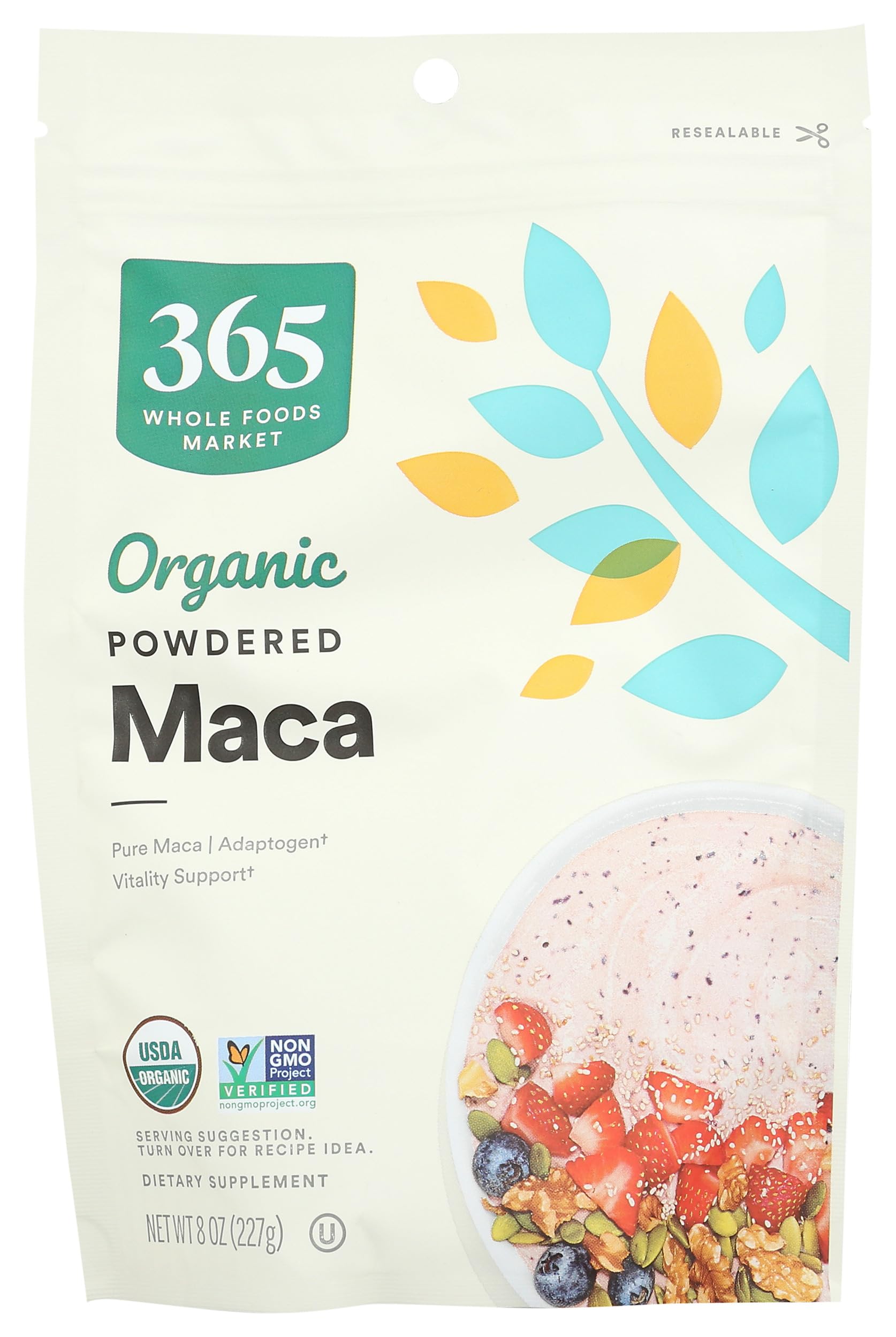 365 by Whole Foods Market — maca orgânica em pó, 237 g