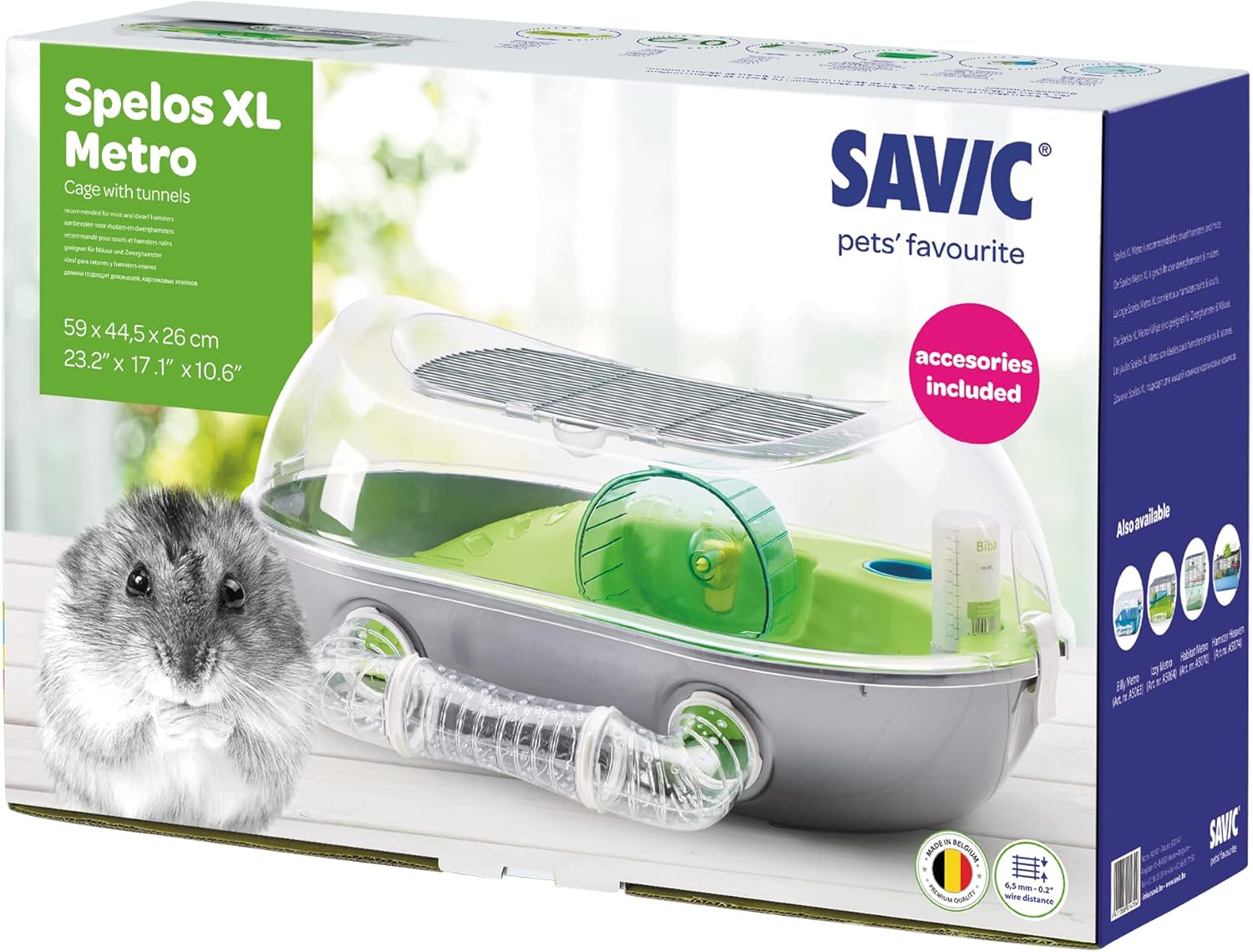 Savic Hamster Cage Spelos XL Metro