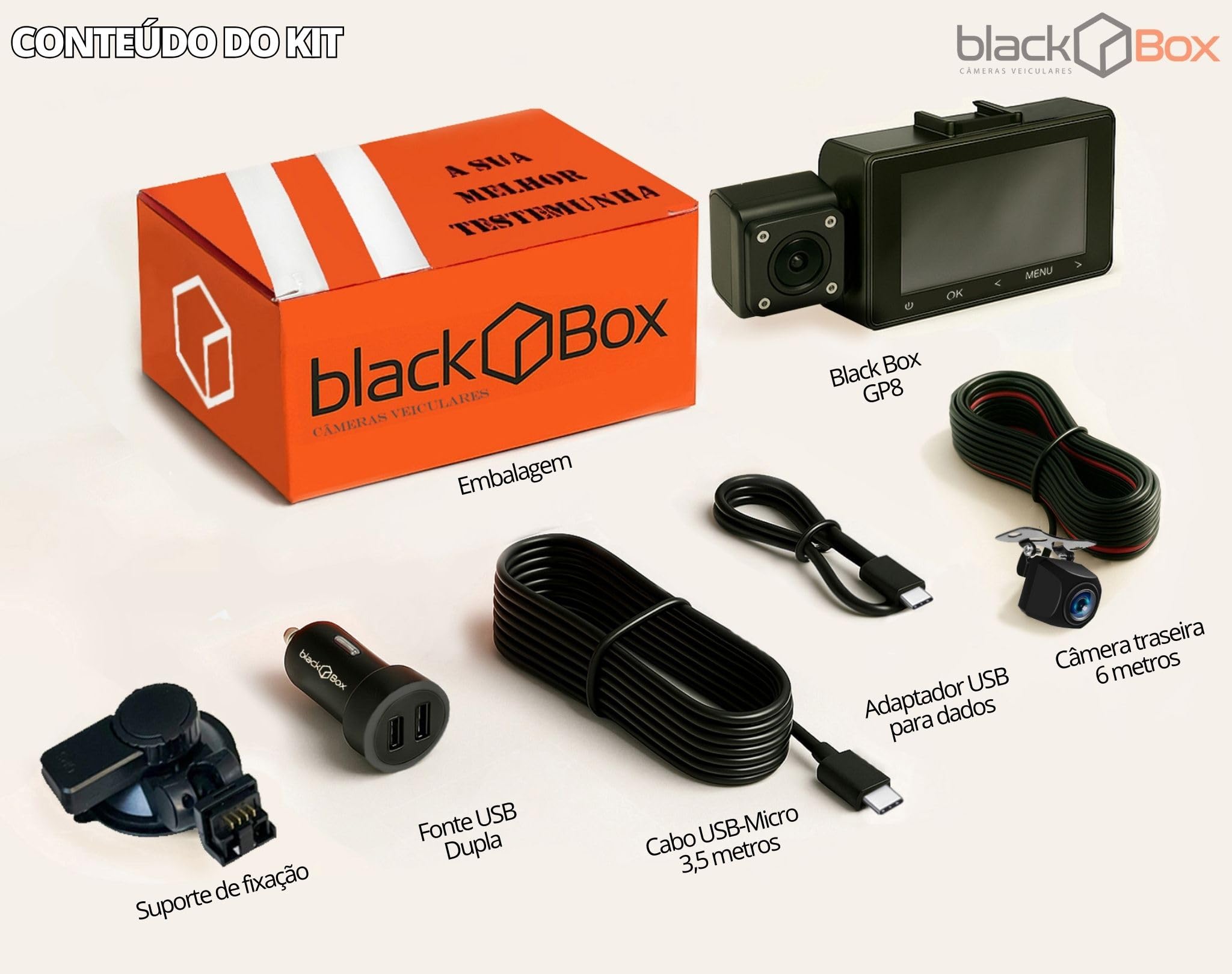 Black Box GP8 (Cartão 64GB) : Amazon.com.br: Eletrônicos