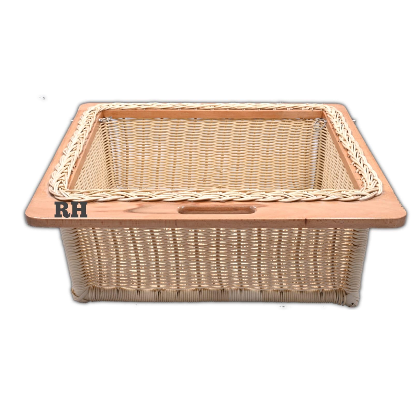 Modular Kitchen Wicker Basket - Brown -2 Modular Kitchen Wicker Basket - Brown -2