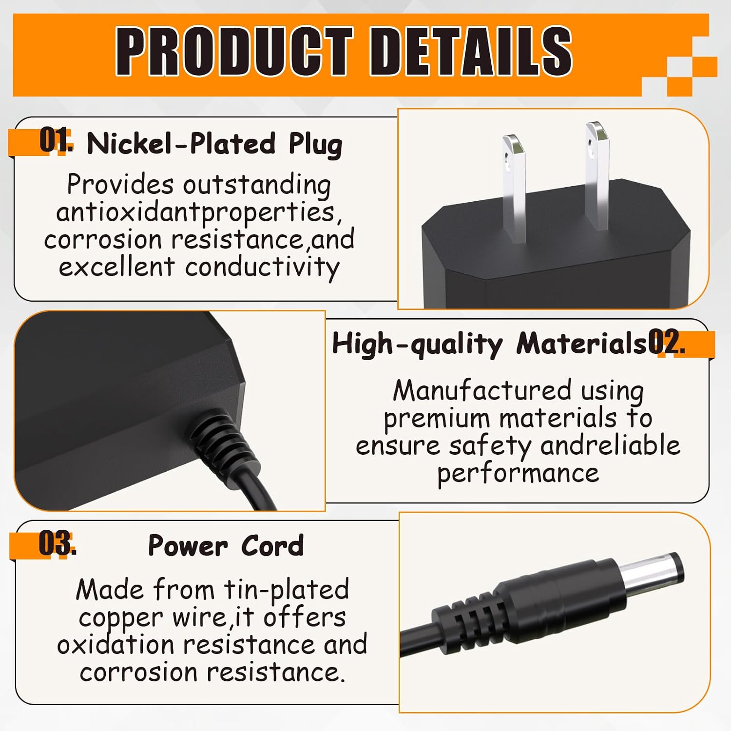 6V Charger Compatible with Worx 4V ZipSnip Cordless Electric Scissors WX082L Replacement Power Supply Cord
