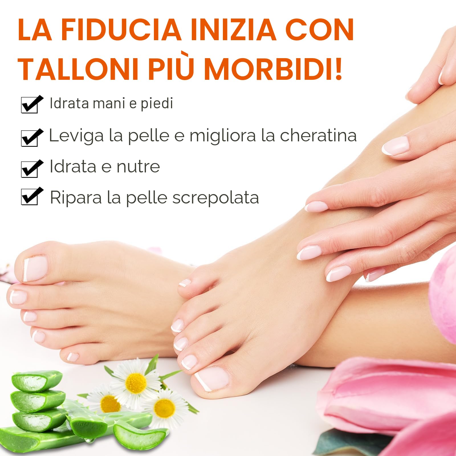 Stick Crema per Talloni e Gomiti al Miele di Manuka, Trattamento Idratante ed Esfoliante per Talloni Secchi e Screpolati e Pelle Ruvida, Ammorbidente per Calli, Levigante per la Pelle, 40g