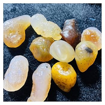 Amazon.co.jp: レア砂漠の瑪瑙の生の石の標本エネルギー石の癒し