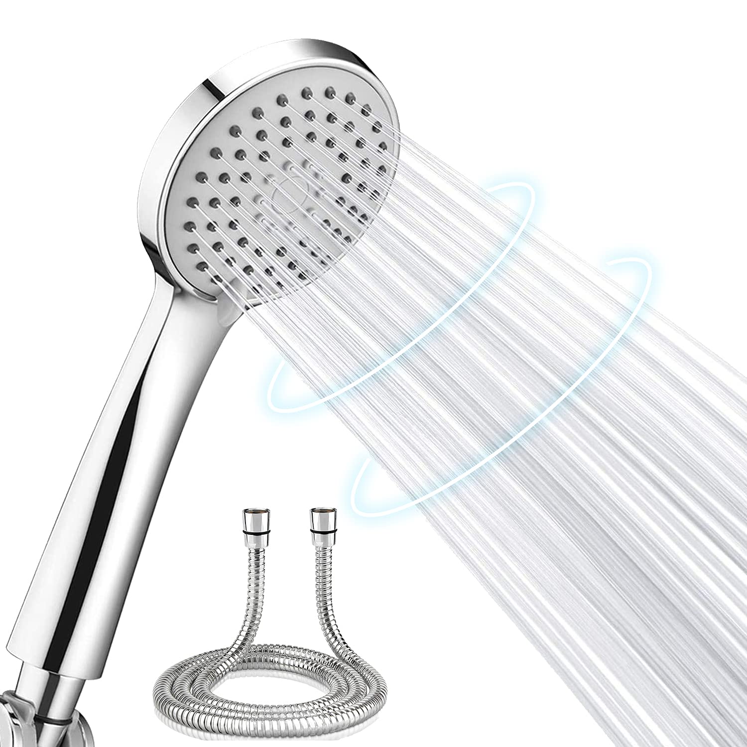 Buy Samodra Shower Head with Hose,Pressure Boosting Shower Heads for