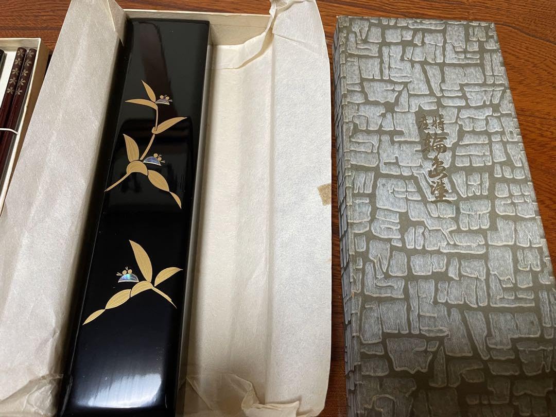 夫婦箸箱　輪島塗り 輪島塗漆器の工房直販 輪島塗太郎 / 輪島市 塗太郎 / 輪島塗