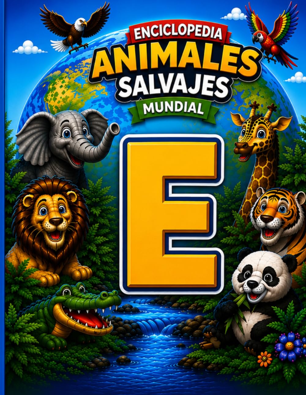 ENCICLOPEDIA ANIMALES SALVAJES MUNDIAL: ENCICLOPEDIA ANIMALES SALVAJES MUNDIAL LETRA E