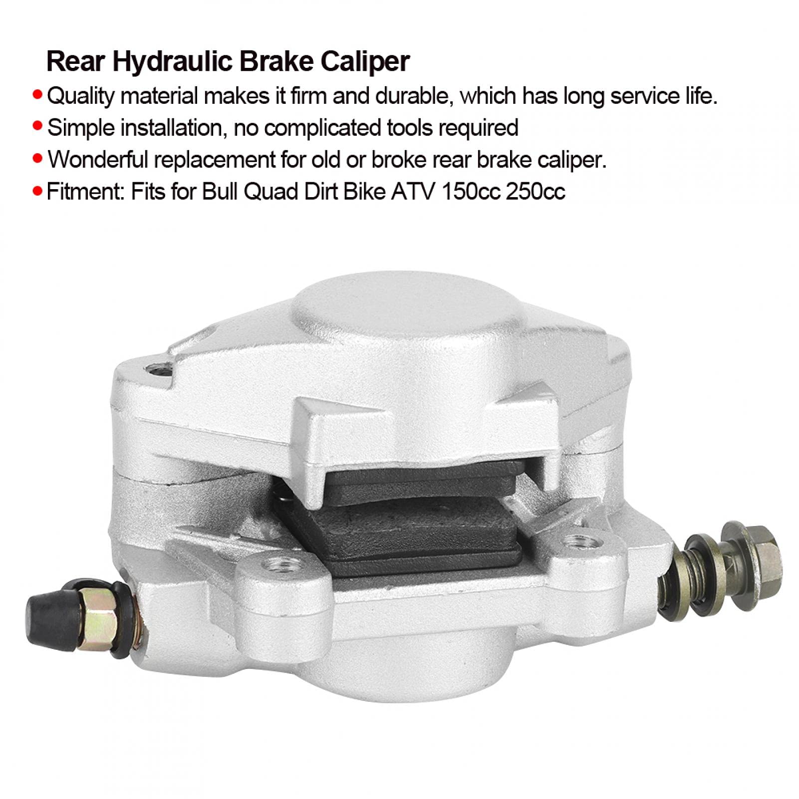 Pinza Freno Posteriore Per Scooter/ATV 150cc-250cc - Lega Alluminio, Idraulica, Ricambio