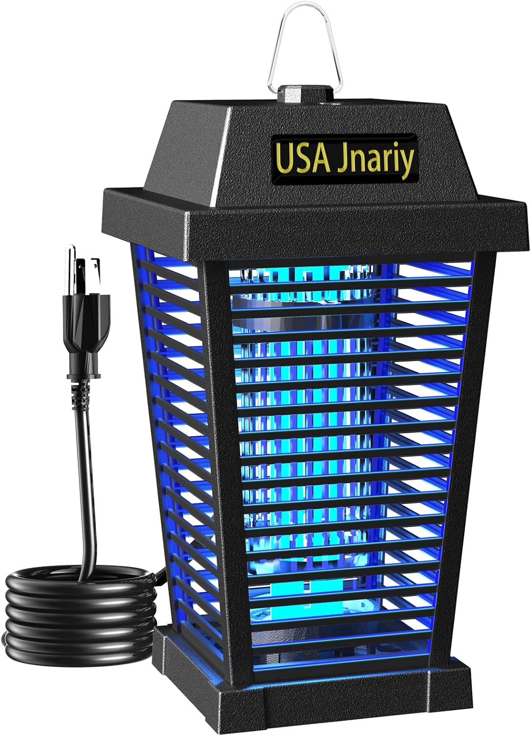 2026 Upgraded Mosquito Killer Lamp, 4200V Electric Bug Zapper for Indoor & Outdoor, Rechargeable LED Night Light - Safe for Baby & Family, Camping, Backyard, Terrace